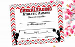 Cheerleading Certificate Templates Free Printable Certificates