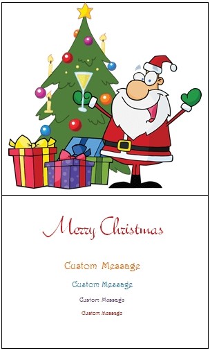 Christmas Card Template 7 Free Printable Pdf And Word With Photo Templates