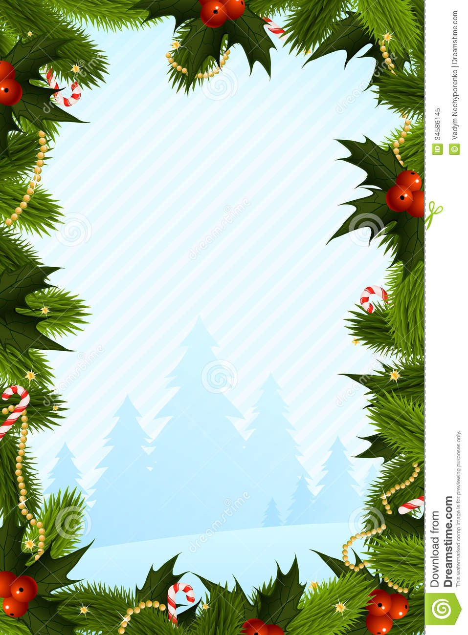 Christmas Card Templates Blank Xmas