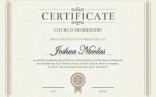 Church Certificates Ukran Agdiffusion Com Certificate Of Appreciation Template