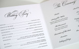 Circle Monogram Wedding Programs Pinterest Free Program Templates