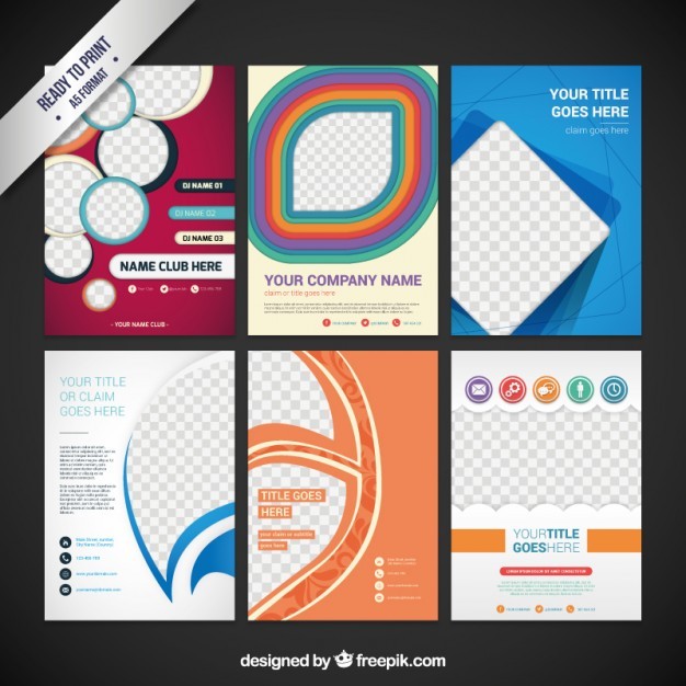 Collection Of Flyers Vector Free Download Flyer