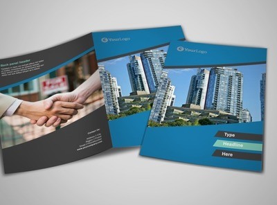 Commercial Real Estate Agents Brochure Template MyCreativeShop Templates