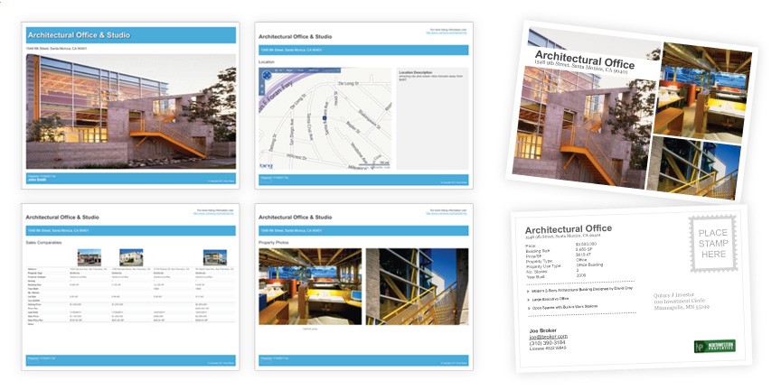 Commercial Real Estate Flyer Template Brochure