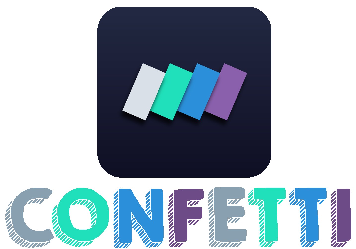Confetti Snapchat Geofilter Design Maker Free