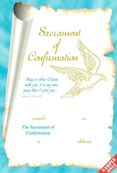 Confirmation Certificates Certificate Template In Spanish