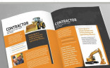 Construction Brochure Design Brochures Graphics And Magazine Layouts Ideas