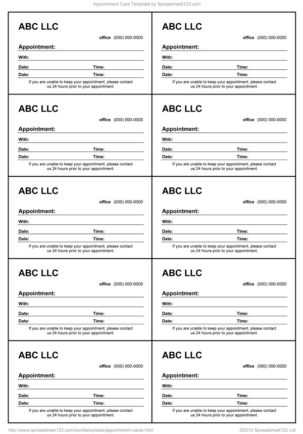 Contact Card Template For Word Ukran Agdiffusion Com Free Printable Cards
