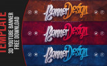 Cool 3D YouTube Banner Template FezoDesigns Free Download Youtube