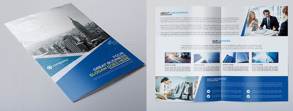 Corporate Brochure Design Psd Template