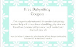 Coupon Disclaimer Template Add Photo Gallery Word Sample Photography Free Babysitting Certificate