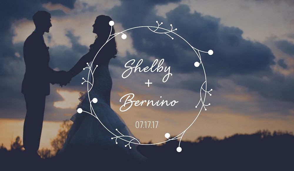 Create Animated Titles For Wedding Videos In After