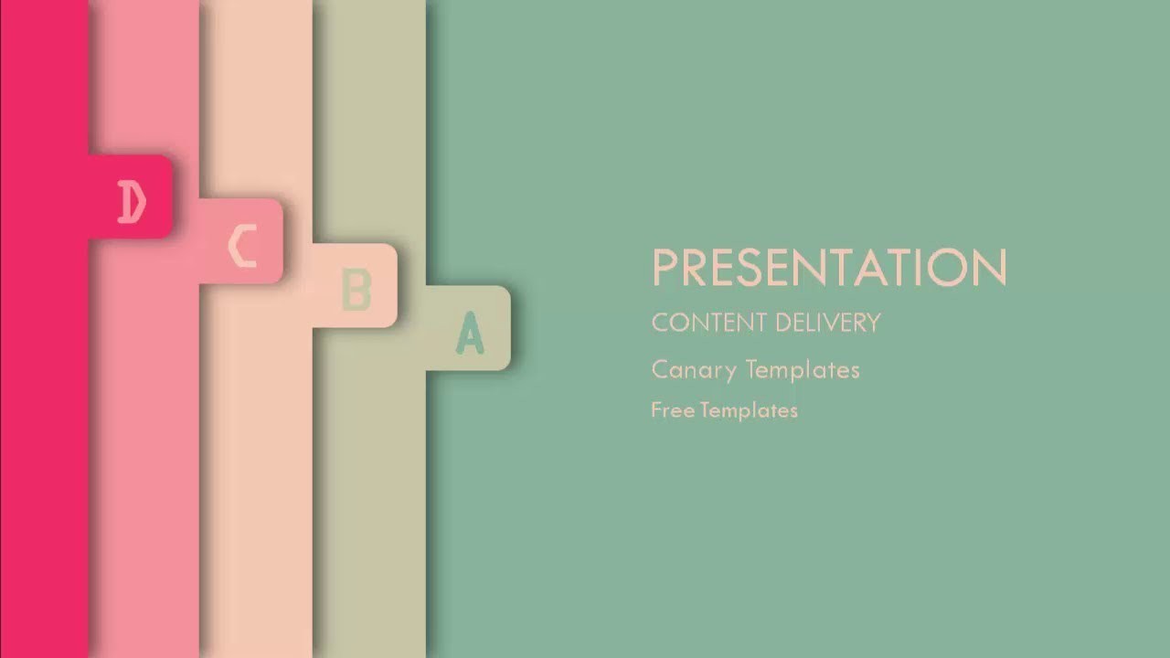 Creative Free PowerPoint Template Templates Unique