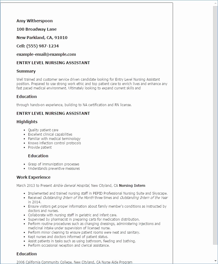 Creative Resume Template Free Lovely Continuing Education Certificate