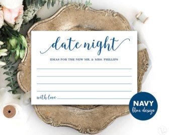 Date Night Card Etsy Printable