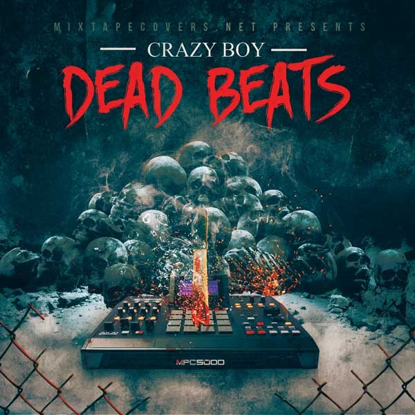 Dead Beats Mixtape COVER Template MixtapeCovers Net Cover