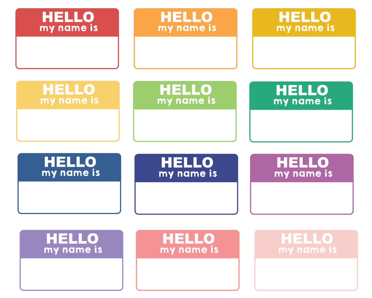 Design Clipart With My Name Hello Is Tags