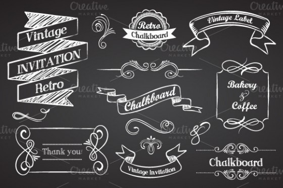 Design Your Perfect Wedding Invitations Chalkboard Creative Fonts