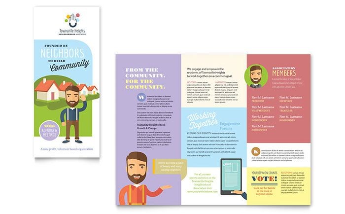 Designing A Brochure In Word How To Make Microsoft Pamphlet Template Mac