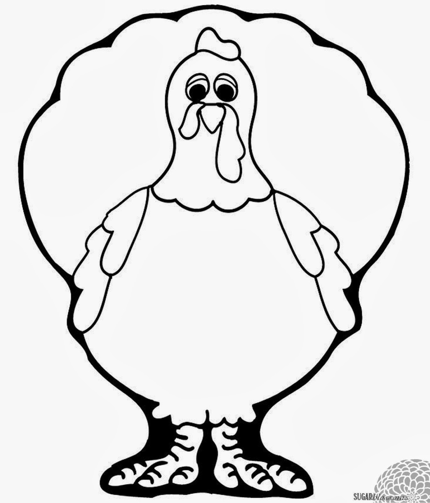 Disguise A Turkey Template Printable