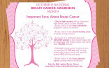 DIY Do It Yourself Breast Cancer Awareness Flyer Editable Etsy Brochure Examples