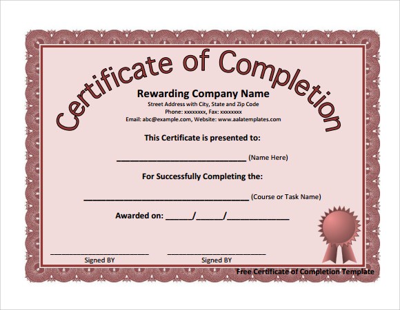 Download Award Certificate Templates For Microsoft Publisher Template