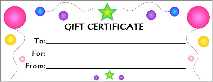 Easter Gift Certificate Templates HD Images Card Template