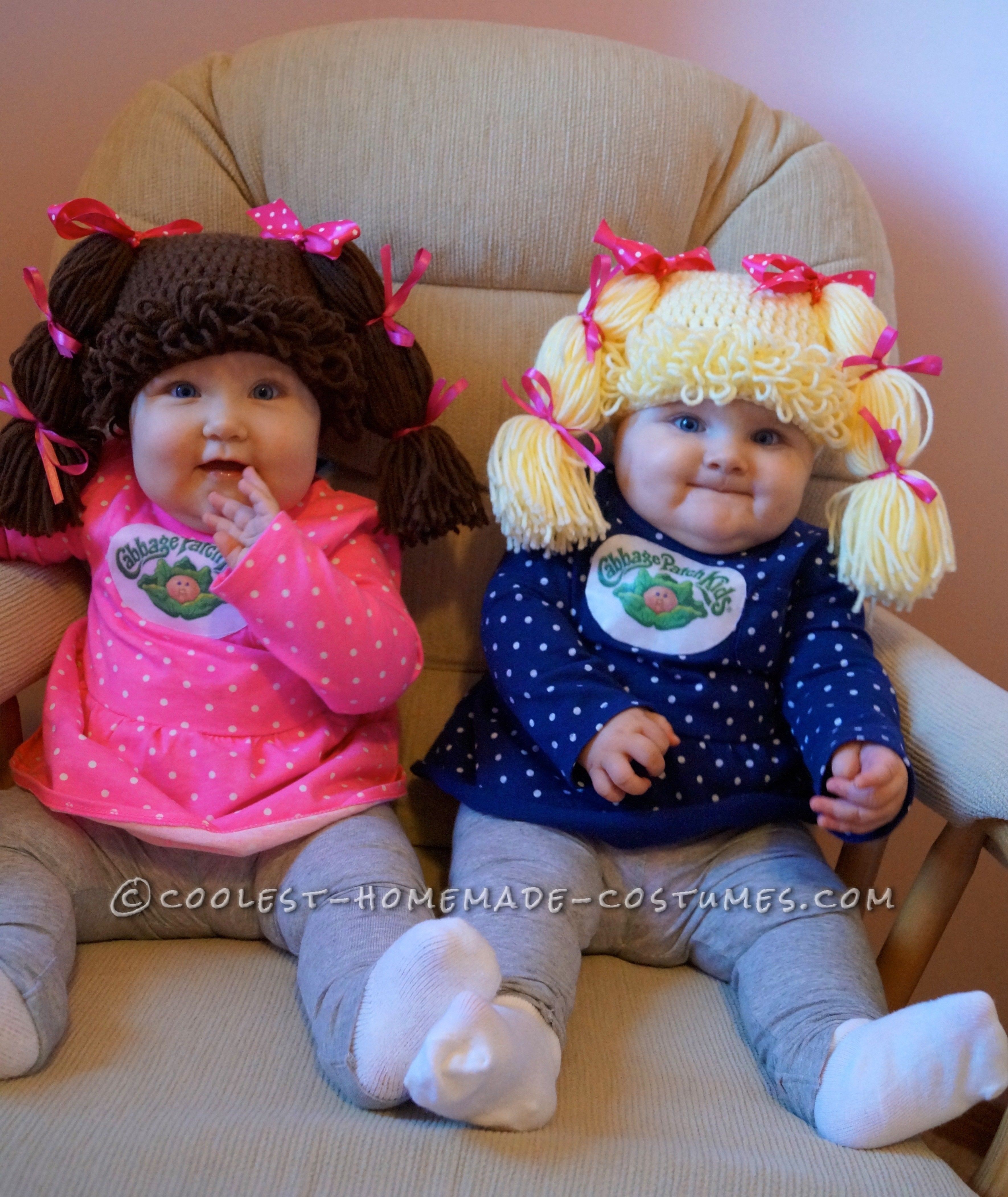 Easy And Comfy Costume For Babies Cabbage Patch Twins All The Halloween