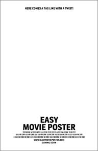 EASY MOVIE POSTER The Award Winning MAKER Movie Poster Template