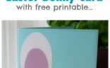 Easy To Make Handmade Easter Gift Card With Free Printable Template