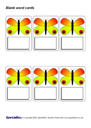 Editable Primary Classroom Flash Cards SparkleBox Sparklebox Flashcards