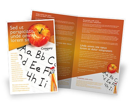 Elementary School Brochure Template Design And Layout Download