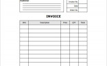 Estimate Invoice Template Word 7 Templates Free Document