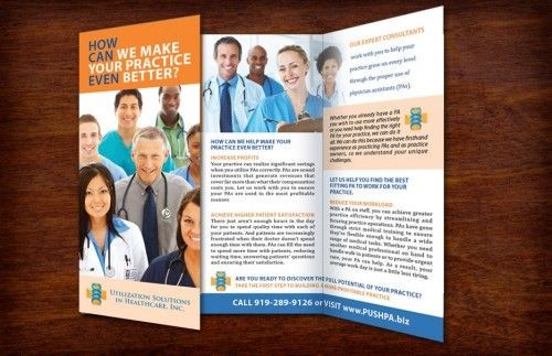 Examples Of Medical Brochures Doctors Office Flyer Template Design Doctor S Brochure