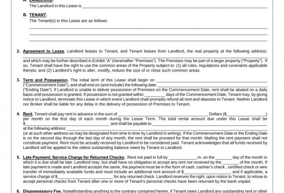 Ezlandlordforms Residential Lease Agreement Best Florida Association