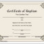 Fake Adoption Certificate Pinterest Baptism Template Free