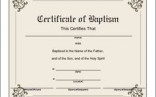 Fake Adoption Certificate Pinterest Baptism Template Pdf