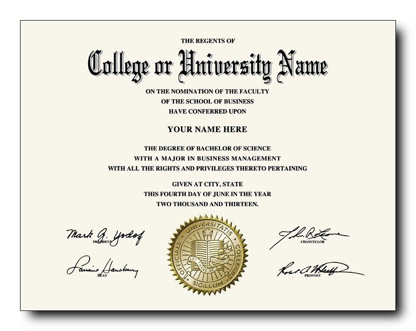Fake College And University Diplomas Starting At Only 59 Each Degree Template