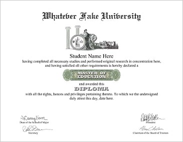 Fake Phd Degree Template Ukran Agdiffusion Com Certificate