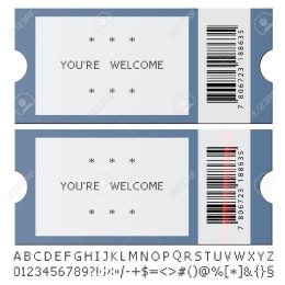 Fake Ticket Template Image Blank Airline Word Concert