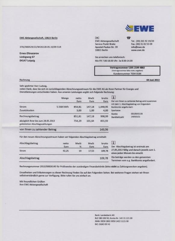 Fake Utility Bill Template Free Photo Gallery In Website