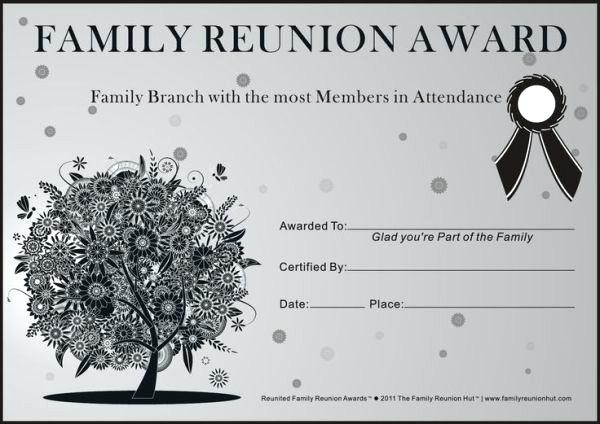 Family Reunion Templates Flyers Template Lovely T Voucher Free Certificates