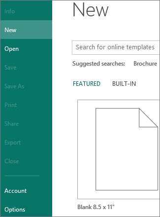 Find Brochure Templates In Publisher Outline Template