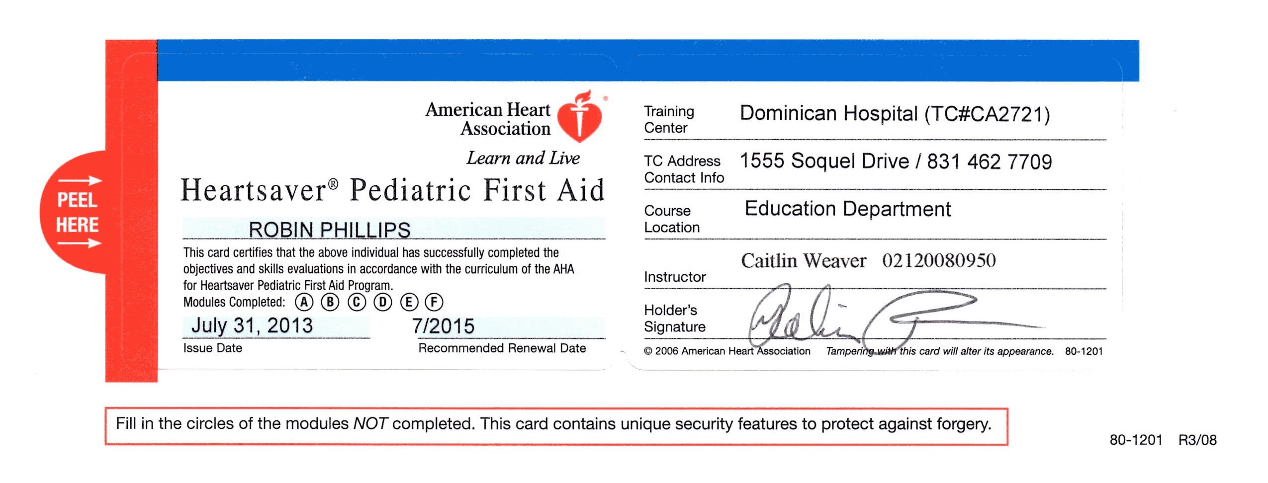 First Aid Certificate Template Free Certification Participation