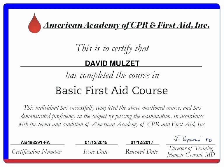 First Aid Certification Online Free Basic Short Courses Swinburne Training Certificate Template