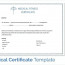 Fitness Certificate Template Gift Free Personal Trainer