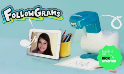 Flycatcher Shows FollowGrams Smart Drawing Projector At Toy Fair Draw For Kids