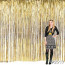 Foil Streamer Backdrops Metallic Colours For Photo Booths Kidz Gold Streamers