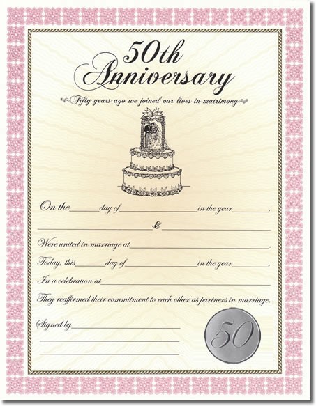 Forexjump Info Page 101 Of 102 50th Wedding Anniversary Certificate Template