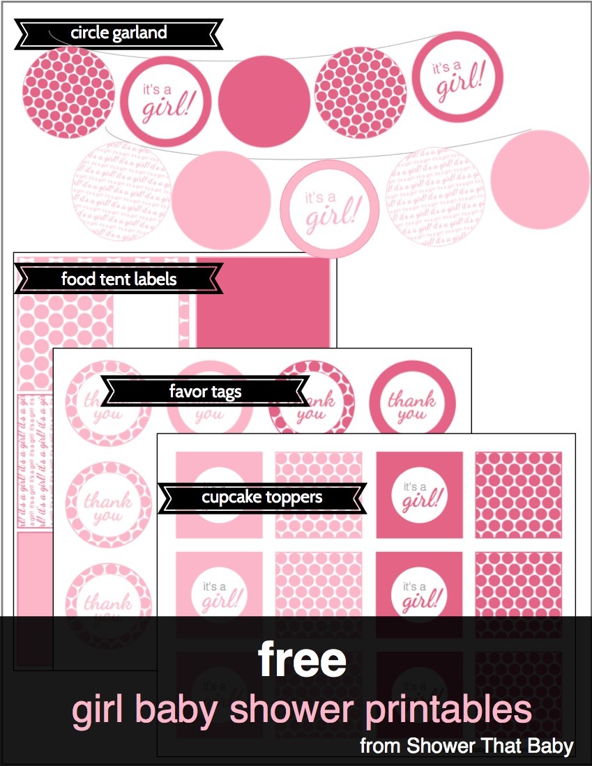 Free Baby Shower Printables That Food Tags